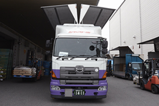 スルー物流の混載トラック②